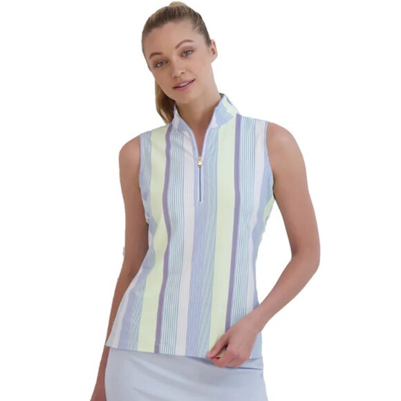 Fairway and Greene Maxwell Sleeveless Womens Golf Polo - Picture 1 of 1